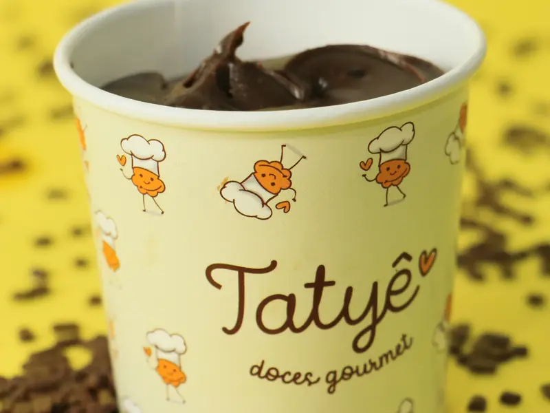Bolo no pote da Tatyê